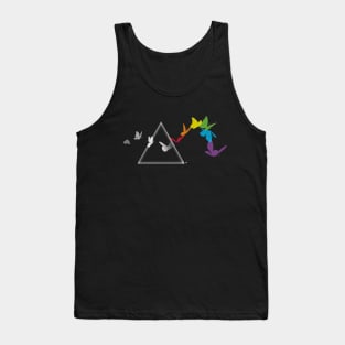 rainbow butterfly Tank Top